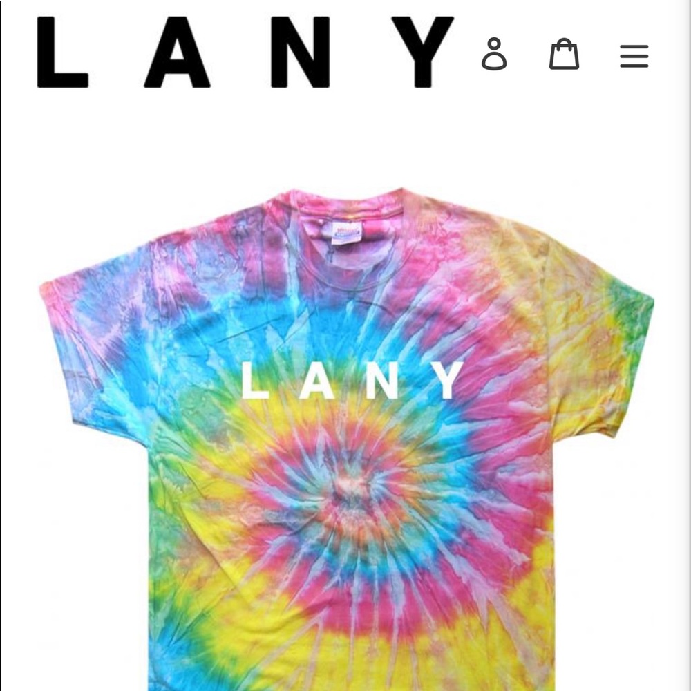 LANY MOON TIE DYE T-SHIRT